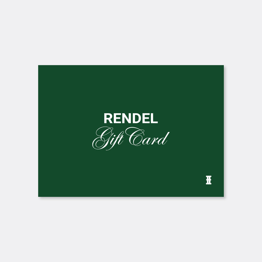 Carte cadeau Rendel
