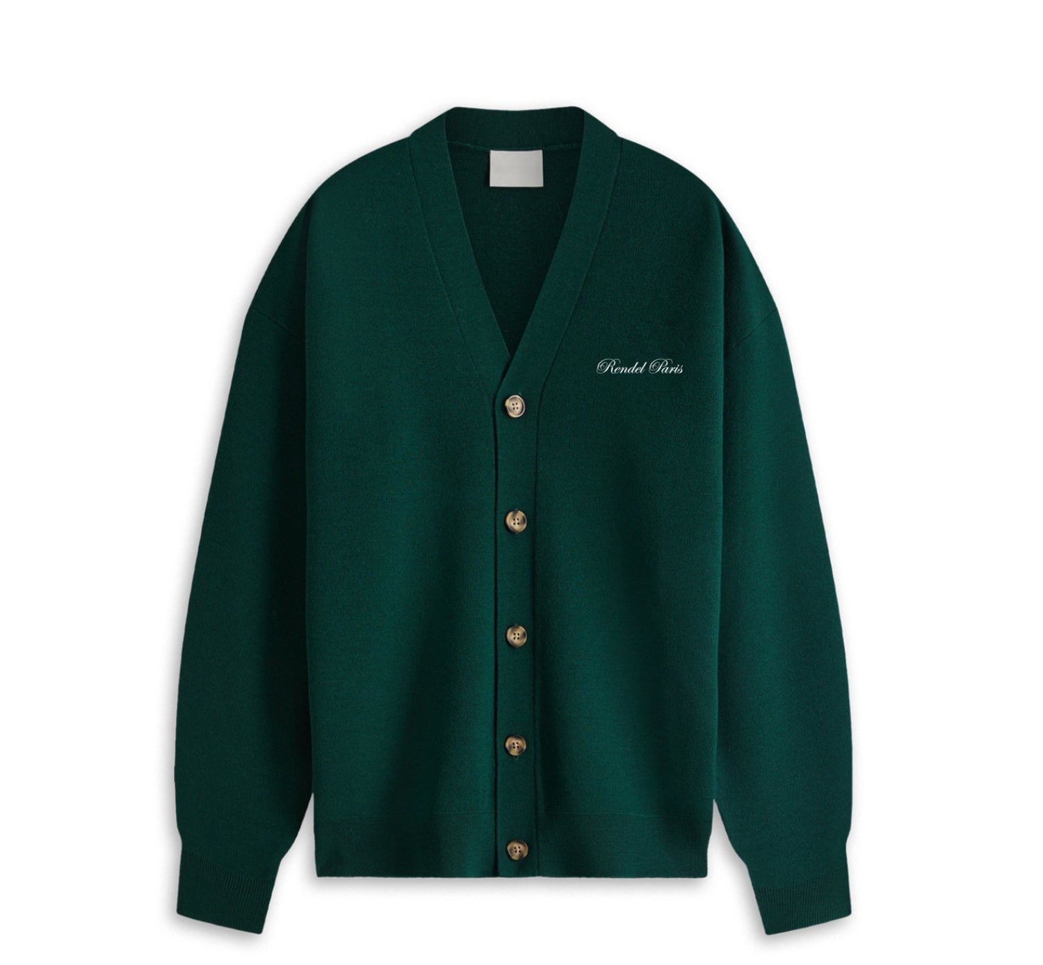 Cardigan Green WHITE/GREEN