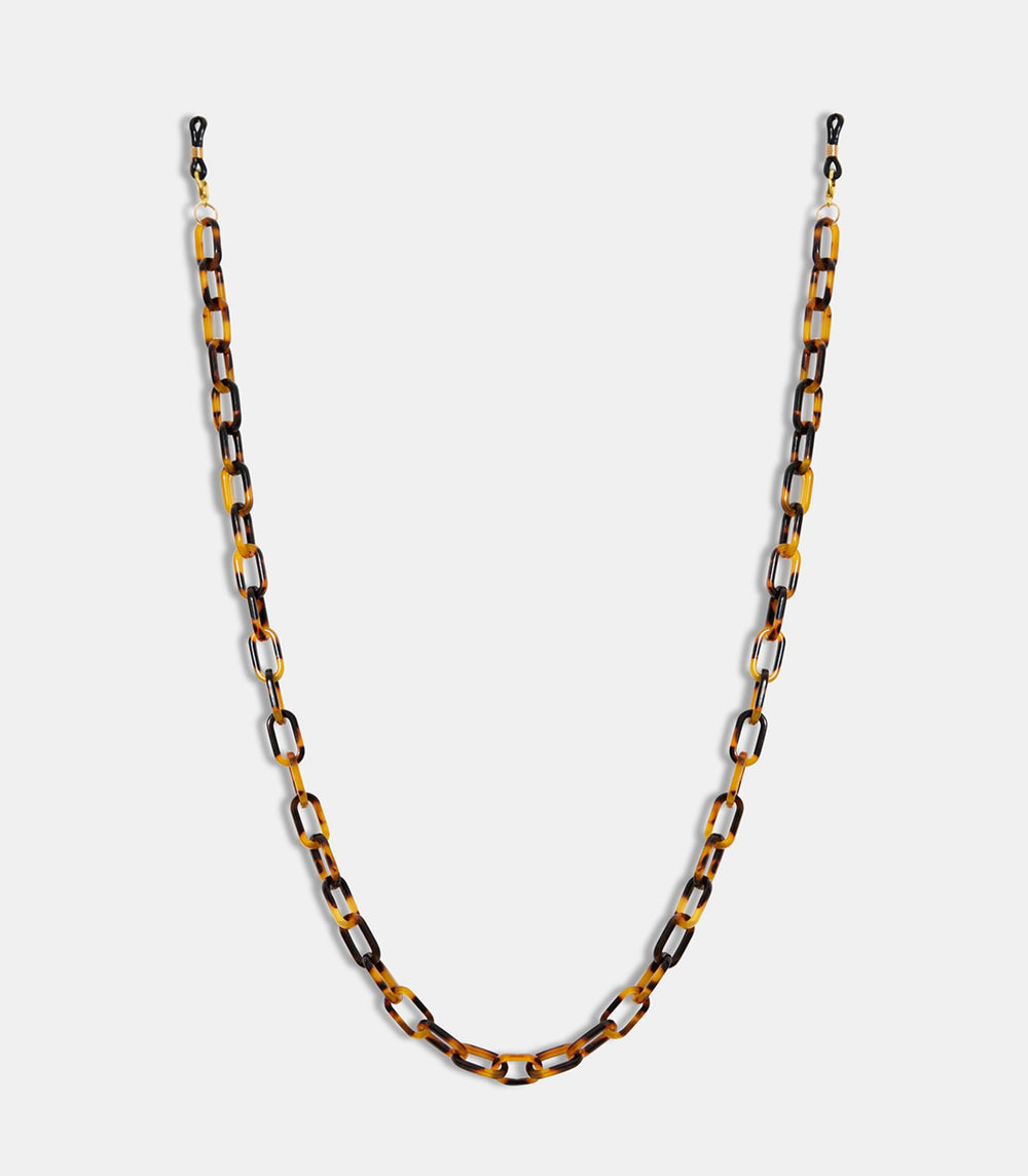 Chaine Acetate YELLOW TORTOISE