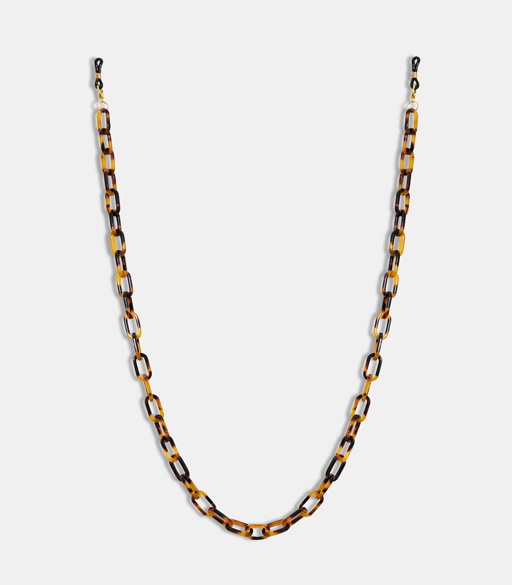 Chaine Acetate YELLOW TORTOISE