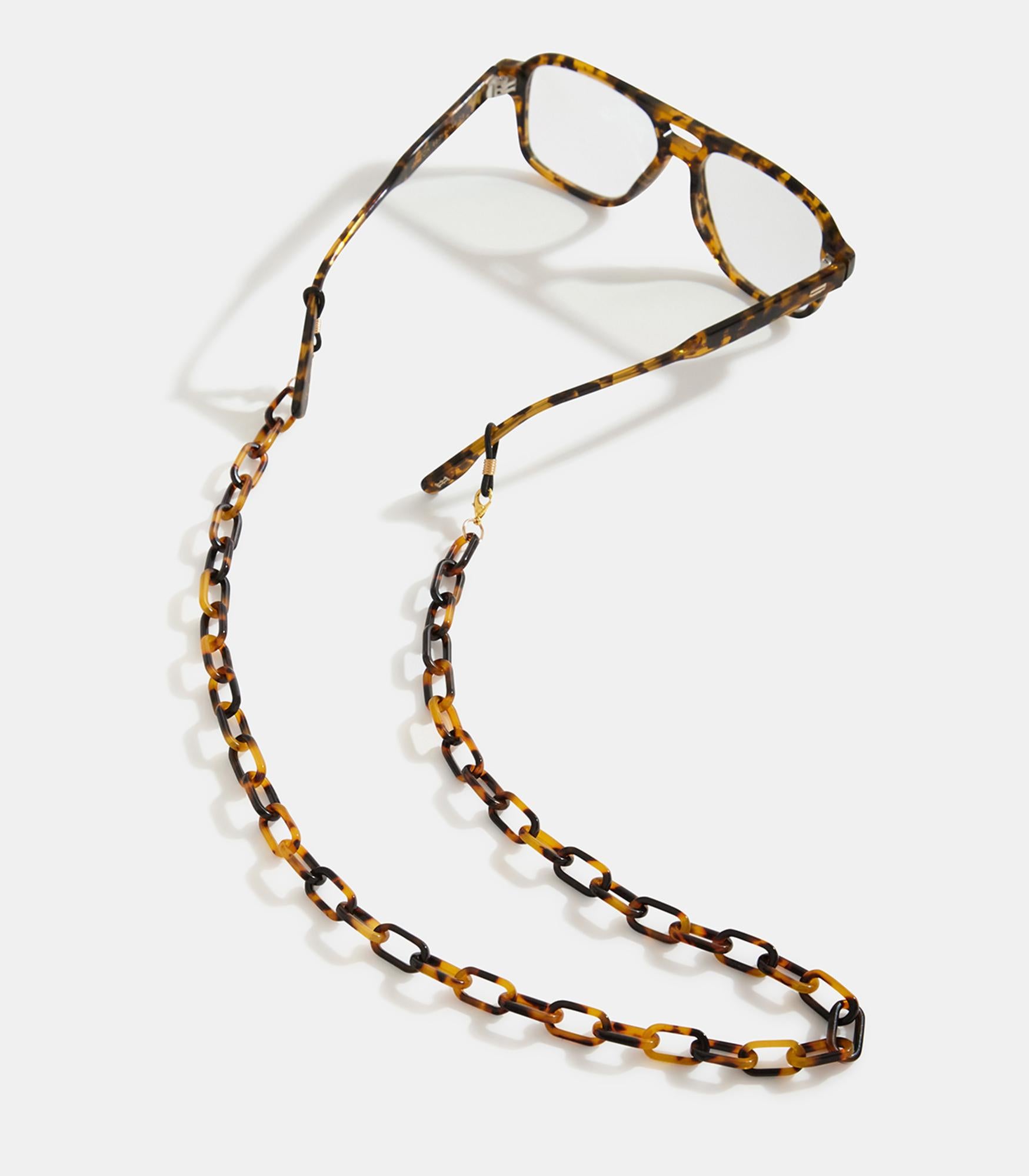 Chaine Acetate YELLOW TORTOISE