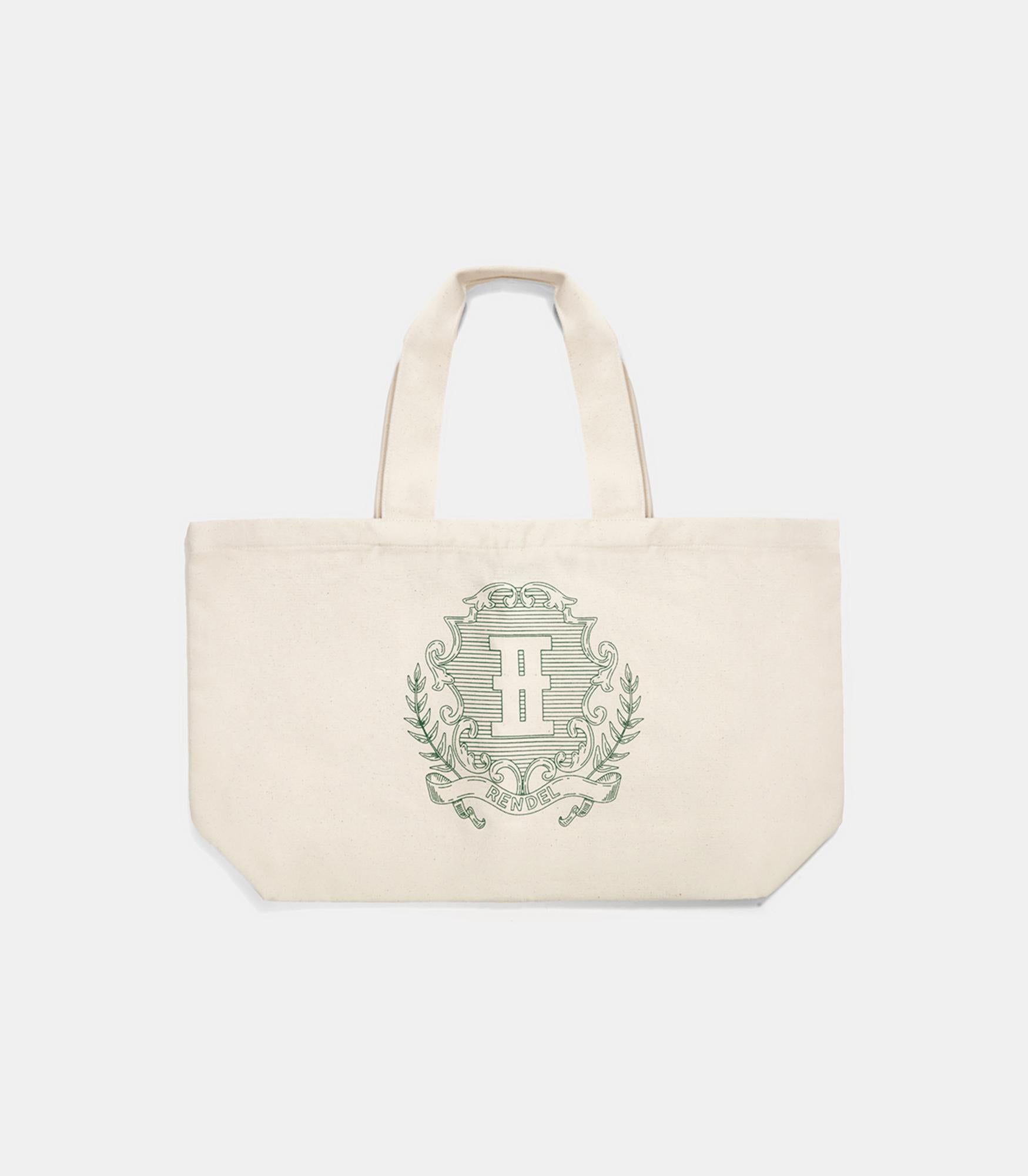 Tote Bag Canva Ex Libris OFF-WHITE
